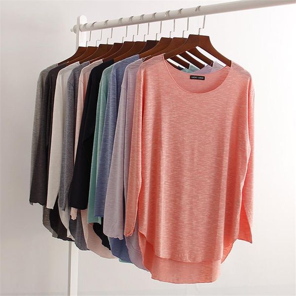 women's t-shirt 100% bamboo fiber cotton comfortable soft summer long sleeve women tshirt o neck casual loose asymmetric t shirt, White
women's t-shirt 100% bamboo fiber cotton comfortable soft summer long sleeve women tshirt o neck casual loose asymmetric t shirt, White