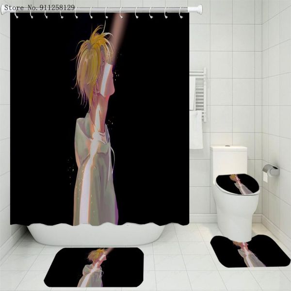 pieces banana fish shower curtains sets japan anime carpet pedestal rug lid toilet cover bath mat home textile bathroom set
pieces banana fish shower curtains sets japan anime carpet pedestal rug lid toilet cover bath mat home textile bathroom set