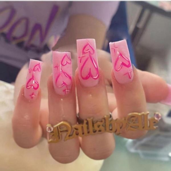 false nails artificial coffin full cover nail tips wearable press on french ballerina 24pcs/box, Red;gold
false nails artificial coffin full cover nail tips wearable press on french ballerina 24pcs/box, Red;gold