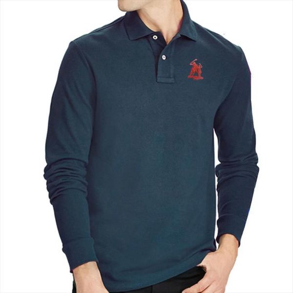 design summer long sleeve shirts men polos embroidery big horse logo casual 100% cotton homme male clothes lapel top, White;black
design summer long sleeve shirts men polos embroidery big horse logo casual 100% cotton homme male clothes lapel top, White;black