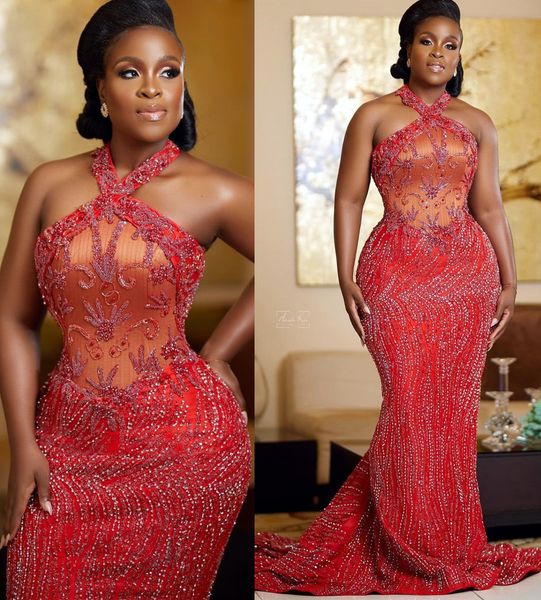 2022 plus size arabic aso ebi red luxurious mermaid prom dresses lace beaded evening formal party second reception birthday engagement gowns, Black
2022 plus size arabic aso ebi red luxurious mermaid prom dresses lace beaded evening formal party second reception birthday engagement gowns, Black