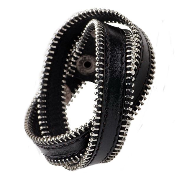 adjustable hip hop punk zipper bracelets stylish trendy zippers leather bracelet with attractive button men woman jewelry charm, Golden;silver
adjustable hip hop punk zipper bracelets stylish trendy zippers leather bracelet with attractive button men woman jewelry charm, Golden;silver