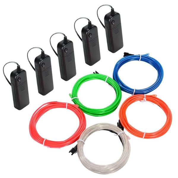 strips 3m 5pcs neon lamp battery powered glowing wire party decoration el cold light flexible led
strips 3m 5pcs neon lamp battery powered glowing wire party decoration el cold light flexible led