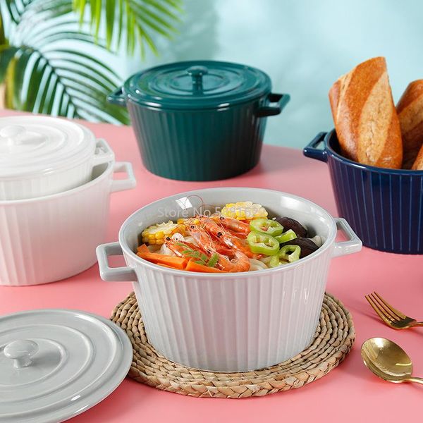 bowls binaural soup bowl household ceramic large of instant noodle with lid japanese creative basin nordic tableware
bowls binaural soup bowl household ceramic large of instant noodle with lid japanese creative basin nordic tableware