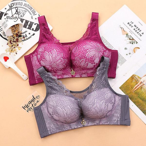 bras maidy 2021 lace bra big size thin 3/4 cup underwear wire female lingerie push up for ladies 36b-44c, Red;black
bras maidy 2021 lace bra big size thin 3/4 cup underwear wire female lingerie push up for ladies 36b-44c, Red;black