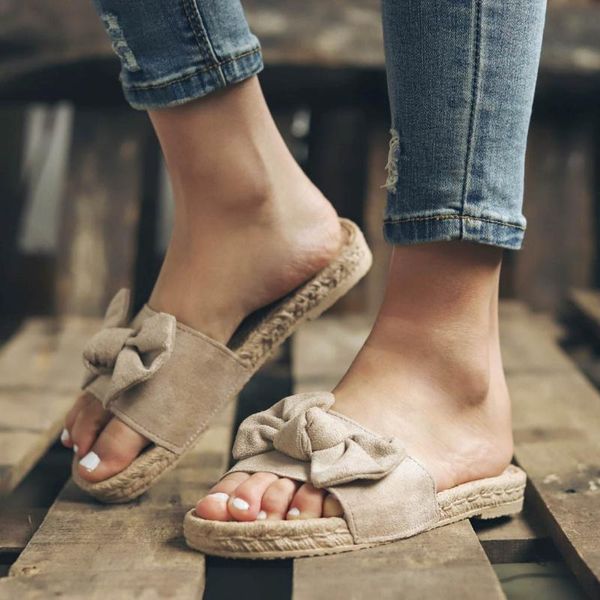 slippers rome women summer butterfly-knot slipper flat beach open toe klapki damskie na lato zapatos de mujer y*, Black
slippers rome women summer butterfly-knot slipper flat beach open toe klapki damskie na lato zapatos de mujer y*, Black