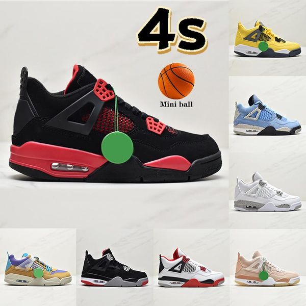 4 4s men basketball shoes red thunder tour yellow university blue fire shimmer white oreo mens trainers women sneakers
4 4s men basketball shoes red thunder tour yellow university blue fire shimmer white oreo mens trainers women sneakers