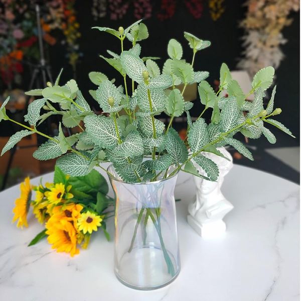 decorative flowers & wreaths 1pc mint leaf artificial plants eucalyptus fake flower diy wedding party home table ornaments arrangement decor
decorative flowers & wreaths 1pc mint leaf artificial plants eucalyptus fake flower diy wedding party home table ornaments arrangement decor