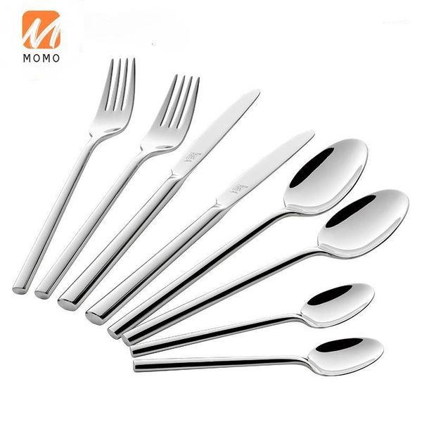 double stand stainless steel western tableware set household , fork, soup spoon dessert full storage bottles & jars
double stand stainless steel western tableware set household , fork, soup spoon dessert full storage bottles & jars