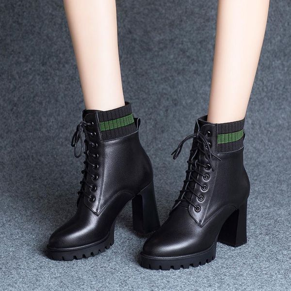 boots women shoes real leather short lady black zapatillas mujer
boots women shoes real leather short lady black zapatillas mujer