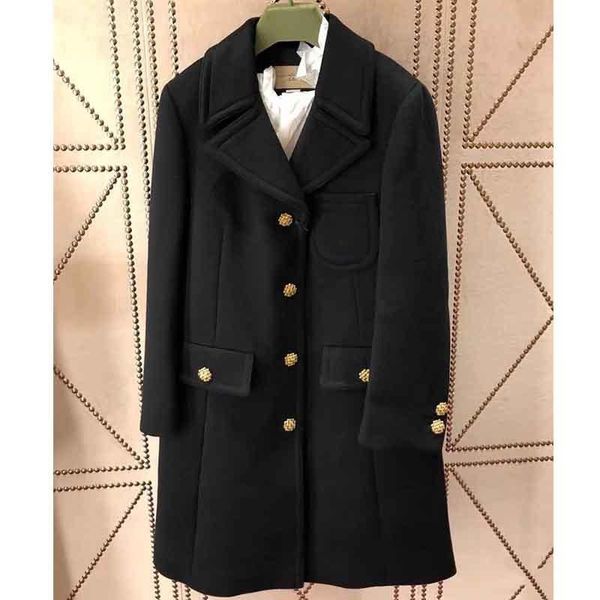 women's wool & blends cosmicchic 2021 autumn winter black trench coat women single breasted gold button long sleeve embroidery ladies e
women's wool & blends cosmicchic 2021 autumn winter black trench coat women single breasted gold button long sleeve embroidery ladies e