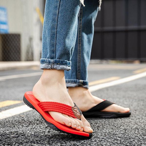 summer women's slippers beach sandals non-slip zapatos shoes for men rubber soles outdoor, Black
summer women's slippers beach sandals non-slip zapatos shoes for men rubber soles outdoor, Black