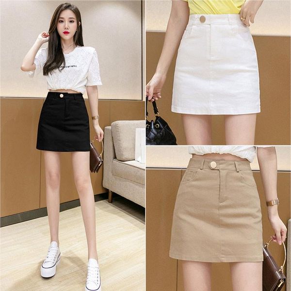 skirts the han edition fashion show a word thin half-length of tall waist bag hip too short girl, Black
skirts the han edition fashion show a word thin half-length of tall waist bag hip too short girl, Black