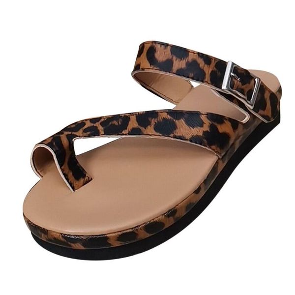 slippers women's comfortable thick-bottomed round leopard print flip-flops summer fashion beach toe listing, Black
slippers women's comfortable thick-bottomed round leopard print flip-flops summer fashion beach toe listing, Black