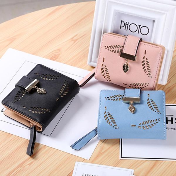 wallets women's fashion short wallet stylish version zipper buckle hollow leaf card bag leather pocket dropship, Red;black
wallets women's fashion short wallet stylish version zipper buckle hollow leaf card bag leather pocket dropship, Red;black