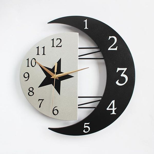 wall clocks creative large art sun clock modern design living room stylish moon children relogio parede watch
wall clocks creative large art sun clock modern design living room stylish moon children relogio parede watch
