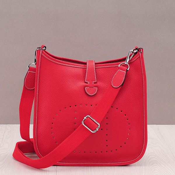 evening bags leather two-layer cowhide magazine style original lychee pattern one-shoulder messenger handbag bucket bag
evening bags leather two-layer cowhide magazine style original lychee pattern one-shoulder messenger handbag bucket bag