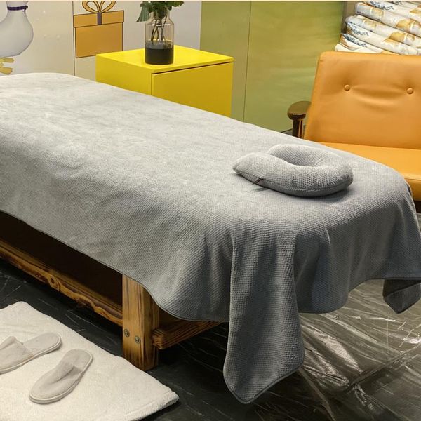sheets & sets beauty bedsheet salon sheet massage soft spa bed table cover with hole and lying 120*220cm(47Ã86.6in)
sheets & sets beauty bedsheet salon sheet massage soft spa bed table cover with hole and lying 120*220cm(47Ã86.6in)