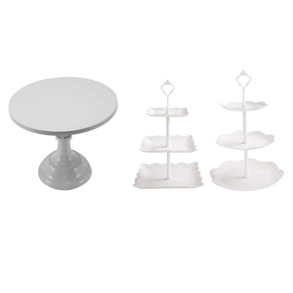 baking & pastry tools 1x metal iron cake stand round pedestal dessert holder cupcake display rack 2 set 3-tier white
baking & pastry tools 1x metal iron cake stand round pedestal dessert holder cupcake display rack 2 set 3-tier white