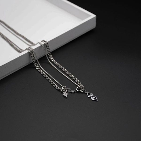 chains street wear titanium steel fashion design men necklace sweater chain male 's jewelry accessories korean style choker, Silver
chains street wear titanium steel fashion design men necklace sweater chain male 's jewelry accessories korean style choker, Silver