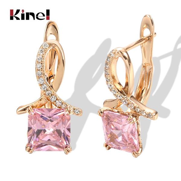 dangle & chandelier kinel women 585 rose gold drop earrings square natural pink zircon mixed white crystal bride wedding fine jewelry, Silver
dangle & chandelier kinel women 585 rose gold drop earrings square natural pink zircon mixed white crystal bride wedding fine jewelry, Silver