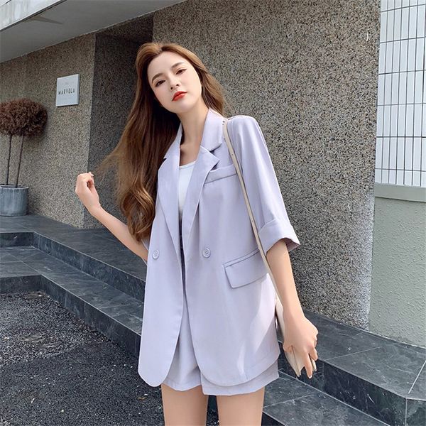 ol purple thin summer streetwear chic elegance brief blazers+high waist stylish shorts suits women 2 piece sets 210421, White;black
ol purple thin summer streetwear chic elegance brief blazers+high waist stylish shorts suits women 2 piece sets 210421, White;black