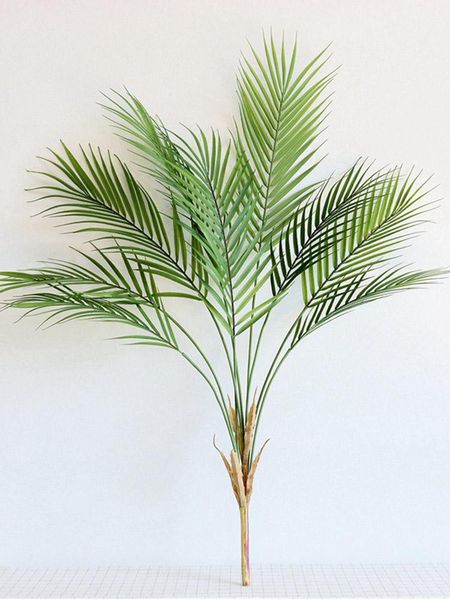 1pcs plastic artificial palm leaf plant green decoration fake botanical garden family jungle party wedding decorative flowers & wreaths
1pcs plastic artificial palm leaf plant green decoration fake botanical garden family jungle party wedding decorative flowers & wreaths