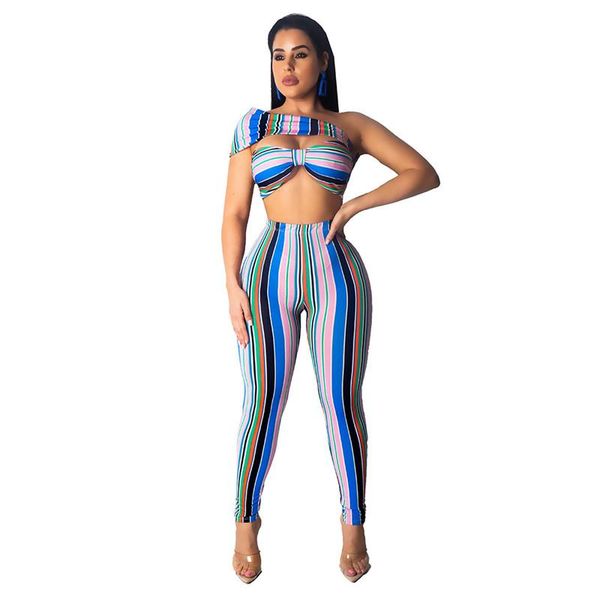 women club two piece set summer outfits party festival strapless crop bra striped pants 2 matching sets dress, White
women club two piece set summer outfits party festival strapless crop bra striped pants 2 matching sets dress, White