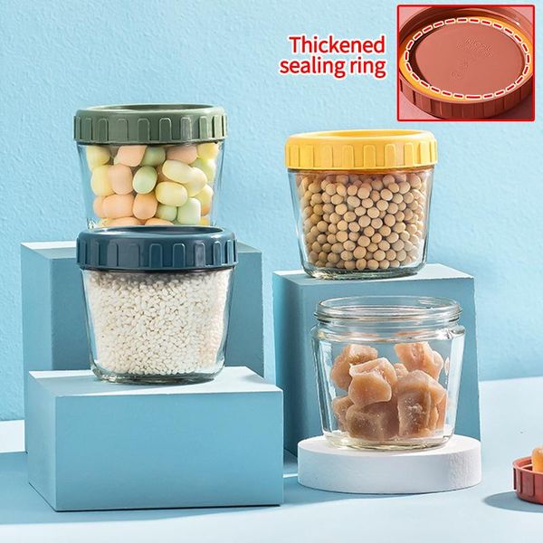storage bottles & jars travel sealed jar glass small portable snack sub-bottle food container kitchen organizer box
storage bottles & jars travel sealed jar glass small portable snack sub-bottle food container kitchen organizer box