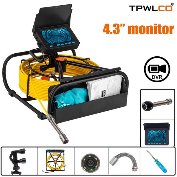 industry pipe drain system inspection cctv camera underground sewer pipeline detection 10-50m cable 4.3inch display video record ip cameras
industry pipe drain system inspection cctv camera underground sewer pipeline detection 10-50m cable 4.3inch display video record ip cameras