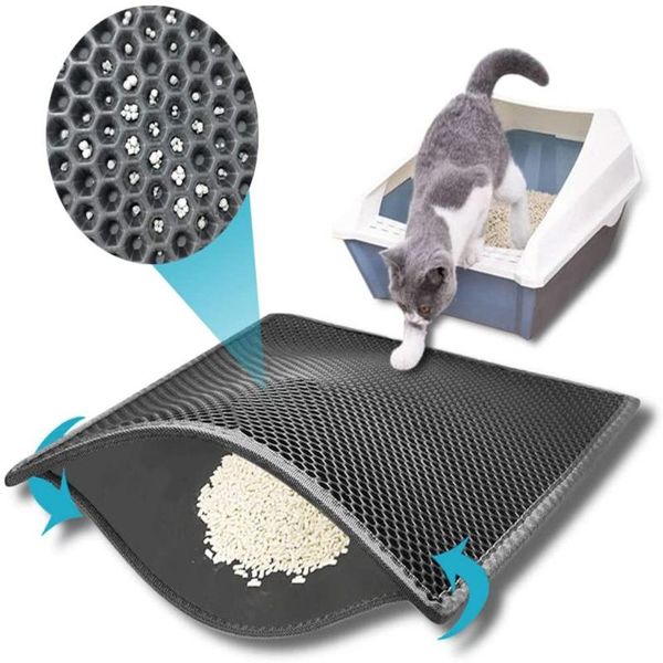 pet cat litter mat double eva waterproof layer trapping bed pads pets box clean pad for cats accessories beds & furniture
pet cat litter mat double eva waterproof layer trapping bed pads pets box clean pad for cats accessories beds & furniture