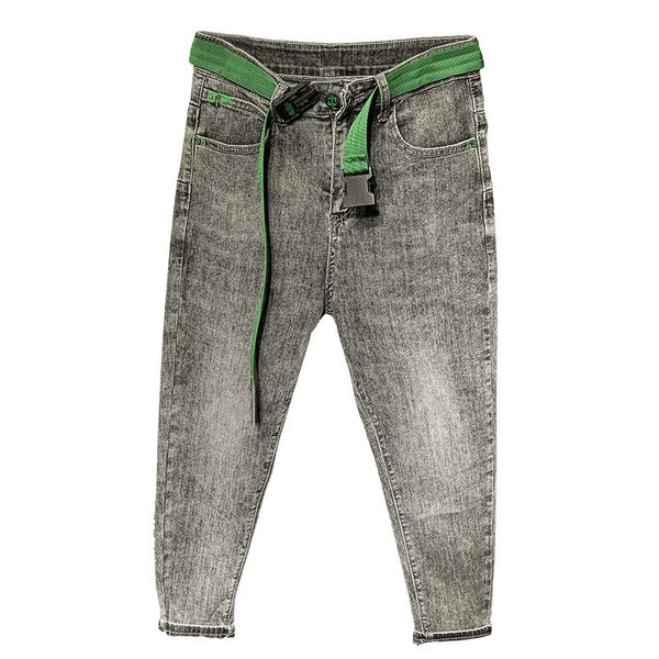 men's jeans high-end jeans men's slim feet long pants autumn and winter stretch korean denim cz44, Blue
men's jeans high-end jeans men's slim feet long pants autumn and winter stretch korean denim cz44, Blue