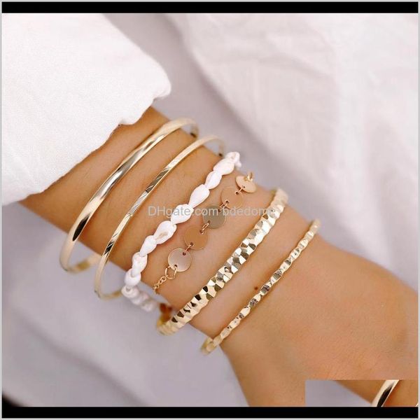 beaded, strands bracelets drop delivery 2021 fashion jewelry sets 6pcs/set coin charm shell bracelet metal chain and stainless bangle gold c, Black
beaded, strands bracelets drop delivery 2021 fashion jewelry sets 6pcs/set coin charm shell bracelet metal chain and stainless bangle gold c, Black