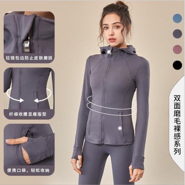 yoga outfit women slim fit coat nude feeling hooded long sleeve fieness gym sportswear workout clothing mujer
yoga outfit women slim fit coat nude feeling hooded long sleeve fieness gym sportswear workout clothing mujer
