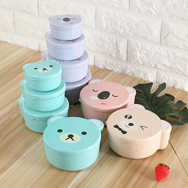 4pcs/set wheat straw microwave lunch box for kids small meal container student school cute cartoon bento japan dinnerware sets
4pcs/set wheat straw microwave lunch box for kids small meal container student school cute cartoon bento japan dinnerware sets