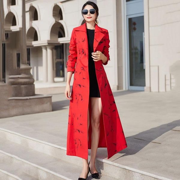 women's trench coats coat casual long overcoat loose outerwear with belt spring autumn fashion double-breasted windbreaker femme y478, Tan;black
women's trench coats coat casual long overcoat loose outerwear with belt spring autumn fashion double-breasted windbreaker femme y478, Tan;black