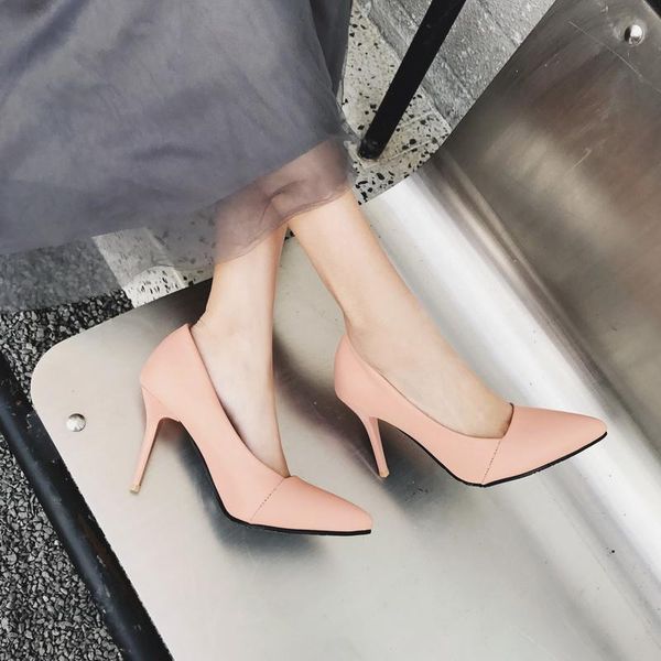 dress shoes big size 30-48 2021 spring & autumn women solid fashion pointed toe thin heels pumps 4 colors, Black
dress shoes big size 30-48 2021 spring & autumn women solid fashion pointed toe thin heels pumps 4 colors, Black