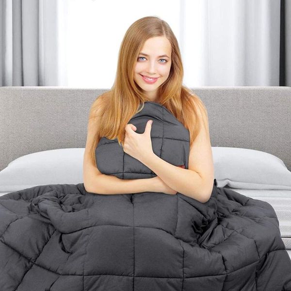 comforters & sets premium dark grey 9kg cotton weighted blanket reduce stress promote deep sleep heavy quilts for teens all season
comforters & sets premium dark grey 9kg cotton weighted blanket reduce stress promote deep sleep heavy quilts for teens all season