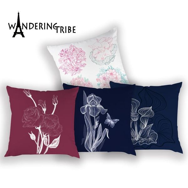 cushion/decorative pillow simple flower fashion home decoration cover plant lotus leaf bohemian design living room case 45*45cm kissenbezug
cushion/decorative pillow simple flower fashion home decoration cover plant lotus leaf bohemian design living room case 45*45cm kissenbezug