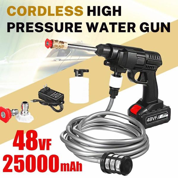 car washer 48v 25000mah 30bar cordless high pressure with nozzles water gun set garden cleaning jet washing machine
car washer 48v 25000mah 30bar cordless high pressure with nozzles water gun set garden cleaning jet washing machine