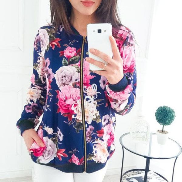 women's jackets womens ladies retro floral printing zipper up jacket casual coat outwear long sleeve y912, Black;brown
women's jackets womens ladies retro floral printing zipper up jacket casual coat outwear long sleeve y912, Black;brown