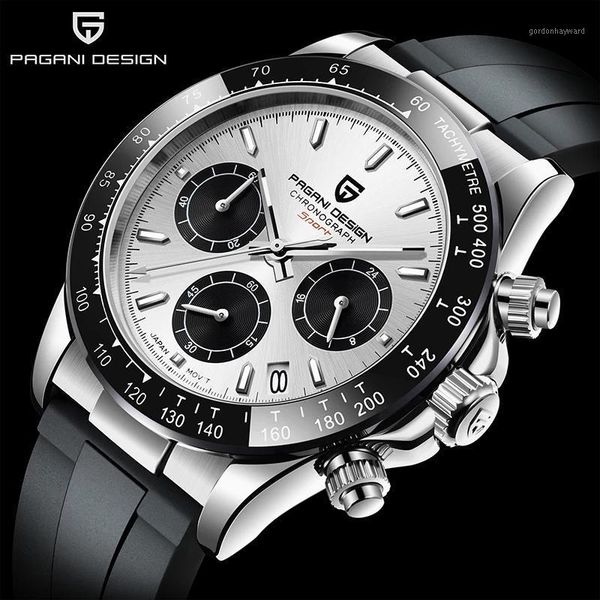 wristwatches pagani design 2021 mens quartz watches fashion silicone strap luxury gold wristwatch men waterproof chronograph japan vk63, Slivery;brown
wristwatches pagani design 2021 mens quartz watches fashion silicone strap luxury gold wristwatch men waterproof chronograph japan vk63, Slivery;brown
