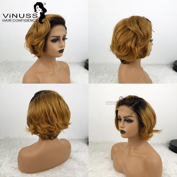 lace wigs ombre honey blonde left part 4x4 pixie cut wig human hair natural wavy closure brazilian vinuss for women, Black;brown
lace wigs ombre honey blonde left part 4x4 pixie cut wig human hair natural wavy closure brazilian vinuss for women, Black;brown