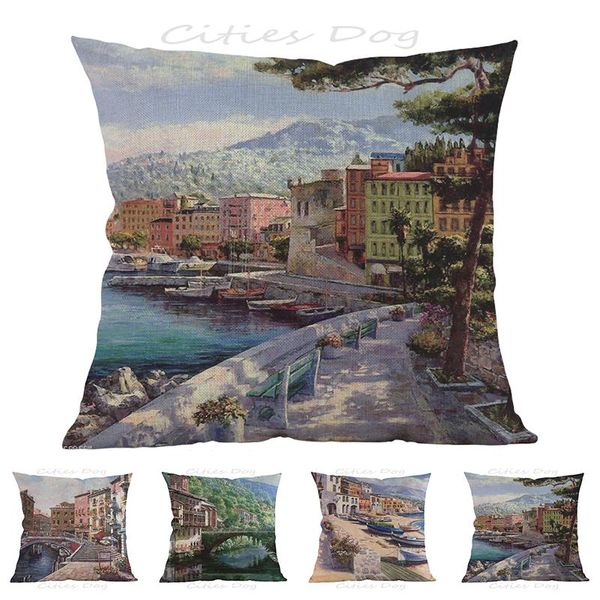 cushion/decorative pillow art of paintings santa margherita in venice 45*45cm square case cushion cover bar sofa cushions covers
cushion/decorative pillow art of paintings santa margherita in venice 45*45cm square case cushion cover bar sofa cushions covers