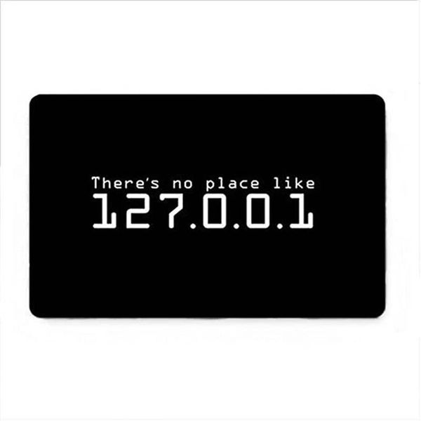 carpets vintage entrance doormat no place like 127.0.0.1 non-slip creative barrier home decorative door mat inside outside living room d
carpets vintage entrance doormat no place like 127.0.0.1 non-slip creative barrier home decorative door mat inside outside living room d