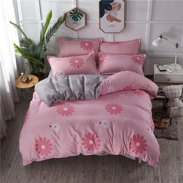 bedding sets dream flower-pink cotton printed pillowcase quilt cover bed sheet size king four-piece set
bedding sets dream flower-pink cotton printed pillowcase quilt cover bed sheet size king four-piece set