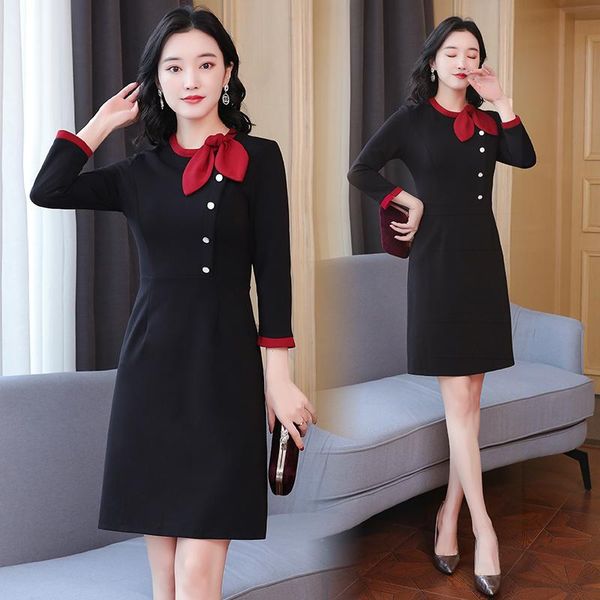 high-end professional suit dress female fashion midi high waist vestidos de festa clothes for women casual dresses, Black;gray
high-end professional suit dress female fashion midi high waist vestidos de festa clothes for women casual dresses, Black;gray