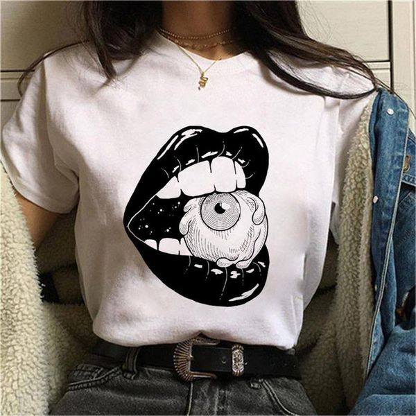 harajuku demon painting print womens t shirts short sleeve dark art graphic fashion women, White
harajuku demon painting print womens t shirts short sleeve dark art graphic fashion women, White