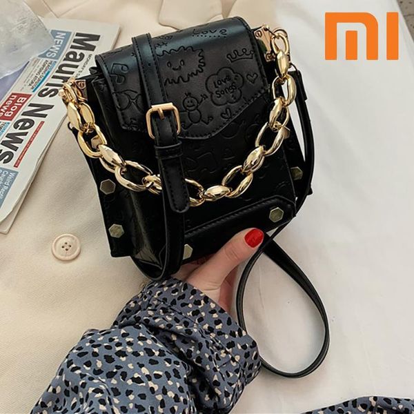 rivet thick chain brand designer small handbags for women pu leather luxury crossbody bages ladies 2021 fashion shoulder bag bags
rivet thick chain brand designer small handbags for women pu leather luxury crossbody bages ladies 2021 fashion shoulder bag bags