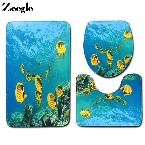 bath mats mat in the bathroom homedecoration carpet set for underwater world print toilet seat cushion waterproof anti-slip foot rug
bath mats mat in the bathroom homedecoration carpet set for underwater world print toilet seat cushion waterproof anti-slip foot rug